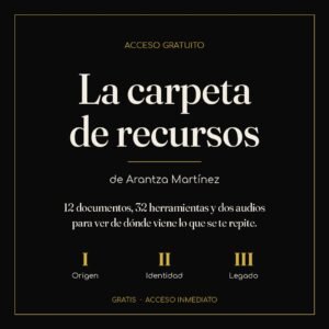 La carpeta de recursos de Arantza Martínez. Gratis.